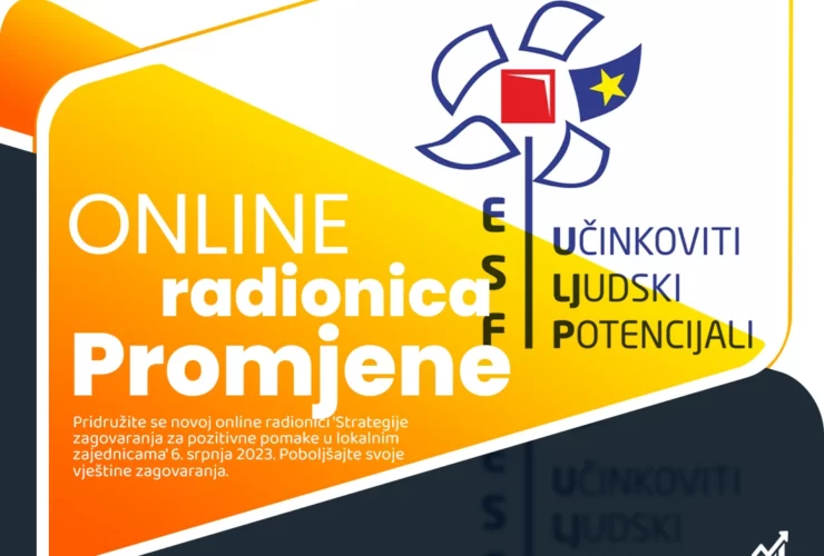 Online radionica zagovaranje lokalnih promjena Udruga Mi Split 2023